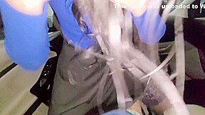 Unprotected Public Sex In Car With Sexy Stranger Blowjob In A Parking Lot 8 Min