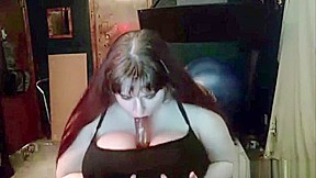 Unreal huge boobed BBW Senna with epic hair