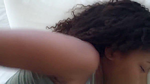 Vag Tasted Ebony Les Pov