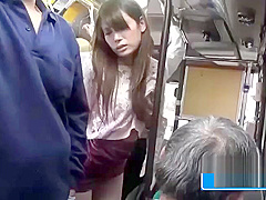 Very Hot Asian teen 18+ Fucked on The Train