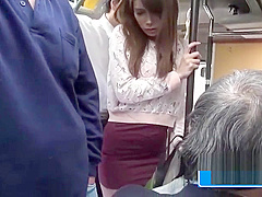 Very Hot Asian teen 18+ Fucked on The Train