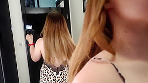 Victoria Secret Change Room Blow Job