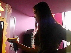 Victoria Sweet in naughty amateur couple having sex on camera