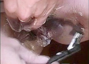 Vintage French sex video with a mature hairy couple