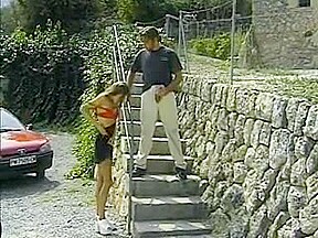 Vintage Panty Fuck on Car Hood