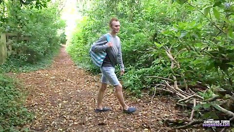 Wanking In The Woods With Miller - Miller Larkin - TXXXMStudios