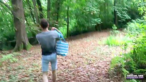 Wanking In The Woods With Miller - Miller Larkin - TXXXMStudios