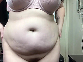 Watch As I Oil My Body In This Sexy Strip Tease