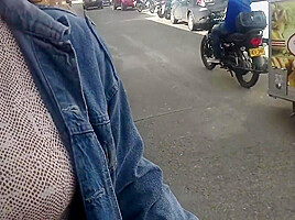 We Go Out For A Ride On The Motorcycle And They Eat My Pussy And Put My Whole Dick In Me