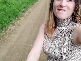 We Go Out For A Ride On The Motorcycle And They Eat My Pussy And Put My Whole Dick In Me