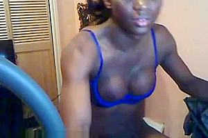 Webcam ebony cute tranny