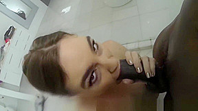 Wicked - Jodi Taylor takes a BBC in the shower