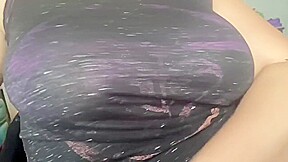 Wife’s Big Natural Breasts Showing Through Shirt Steal The Show
