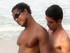 Wild Beach Fuck Together With Hot Gay Boys
