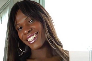 Wild black tranny picked up then banged her partner assshole