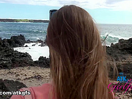 Winter Jade in Virtual Vacation Movie - ATKGirlfriends