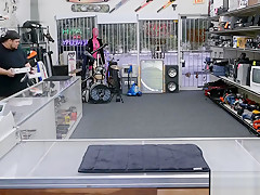 Woman sells her watches and gets banged by pawn keeper