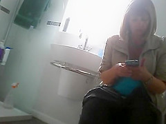 Women spied in friends toilet peeing