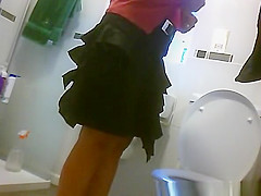 Women spied in friends toilet peeing