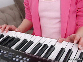 X-Sensual - Bella Gray - Private music lesson anal