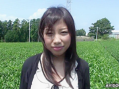 Yammy Asian Girl Karin Asahi Shows Boobs Outdoor