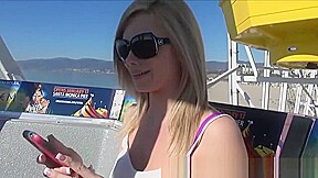 You cum on Kendall White's face after your POV hardcore date