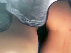 Young In A Black Skirt