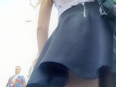 Young In A Black Skirt