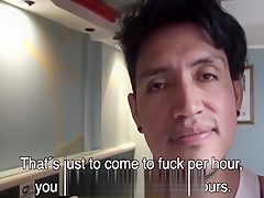 Young Straight Latino From Ecuador Paid To Fuck Gay Stranger