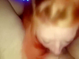 Young Swedish Redhead Blowjob And Cum In Mouth