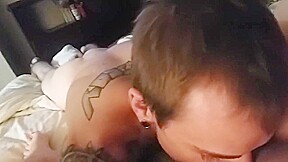 Young amateur couple