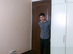Young pinoy barebacked by Step daddy in trio