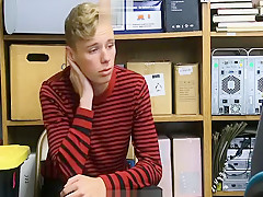 YoungPerps - Blonde Twink Fucked By Hung Security Guard