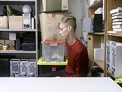 YoungPerps - Blonde Twink Fucked By Hung Security Guard