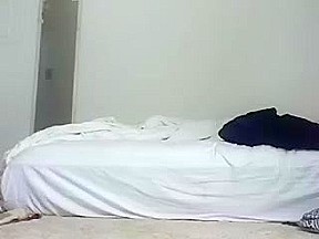 Youthful beauty masturbating on cam