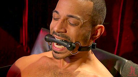 Zario Travezz: Bound, Shocked, Fucked & Edged - KinkMen