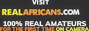 Zulu Girl takes Back Shots From Tattooed Nigerian Fuckboy