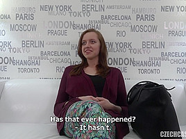 Zuzana is in this casting for a good fuck
