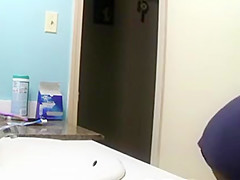 bathroom big boobs