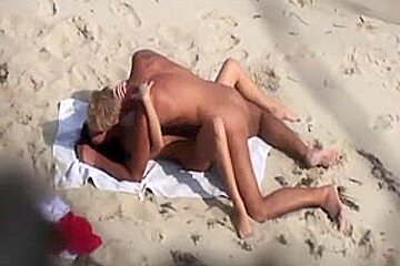 beautiful sex on the beach in the Crimea