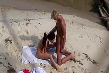 beautiful sex on the beach in the Crimea