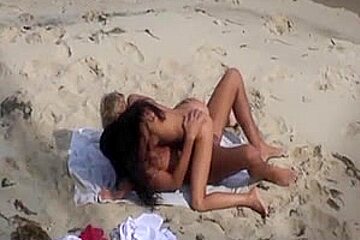 beautiful sex on the beach in the Crimea