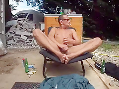 beer, wanking, smoking, at work