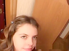 blowjob before leaving flat