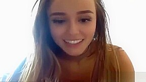 busty teen 18+ webcam gorgeous blonde masturbates