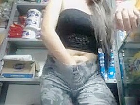 college girl At Work Vibrator Masturbation 8