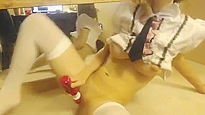 러시아 절대 미녀의 자위