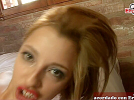 german spanish blonde amateur teen 18+ fuck