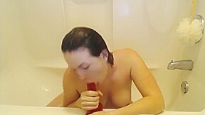 good fatty prego have a shower