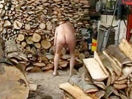 grandpa in a sawmill